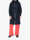 Haină de ploaie pentru femei Peak Performance Treeline Shell Parka - black