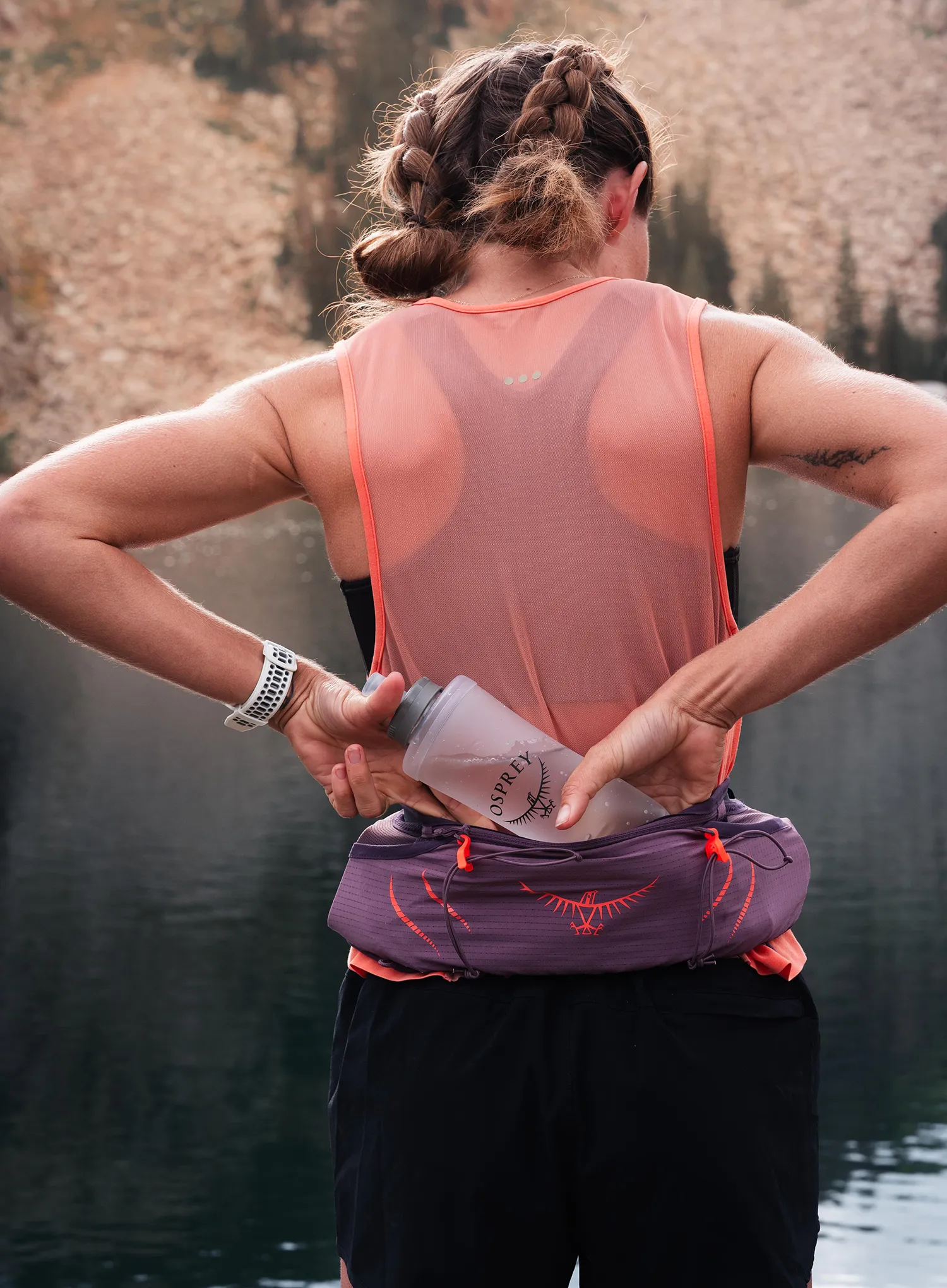 Centura alergare Osprey Duro Dyna Pro Belt - purple dusk