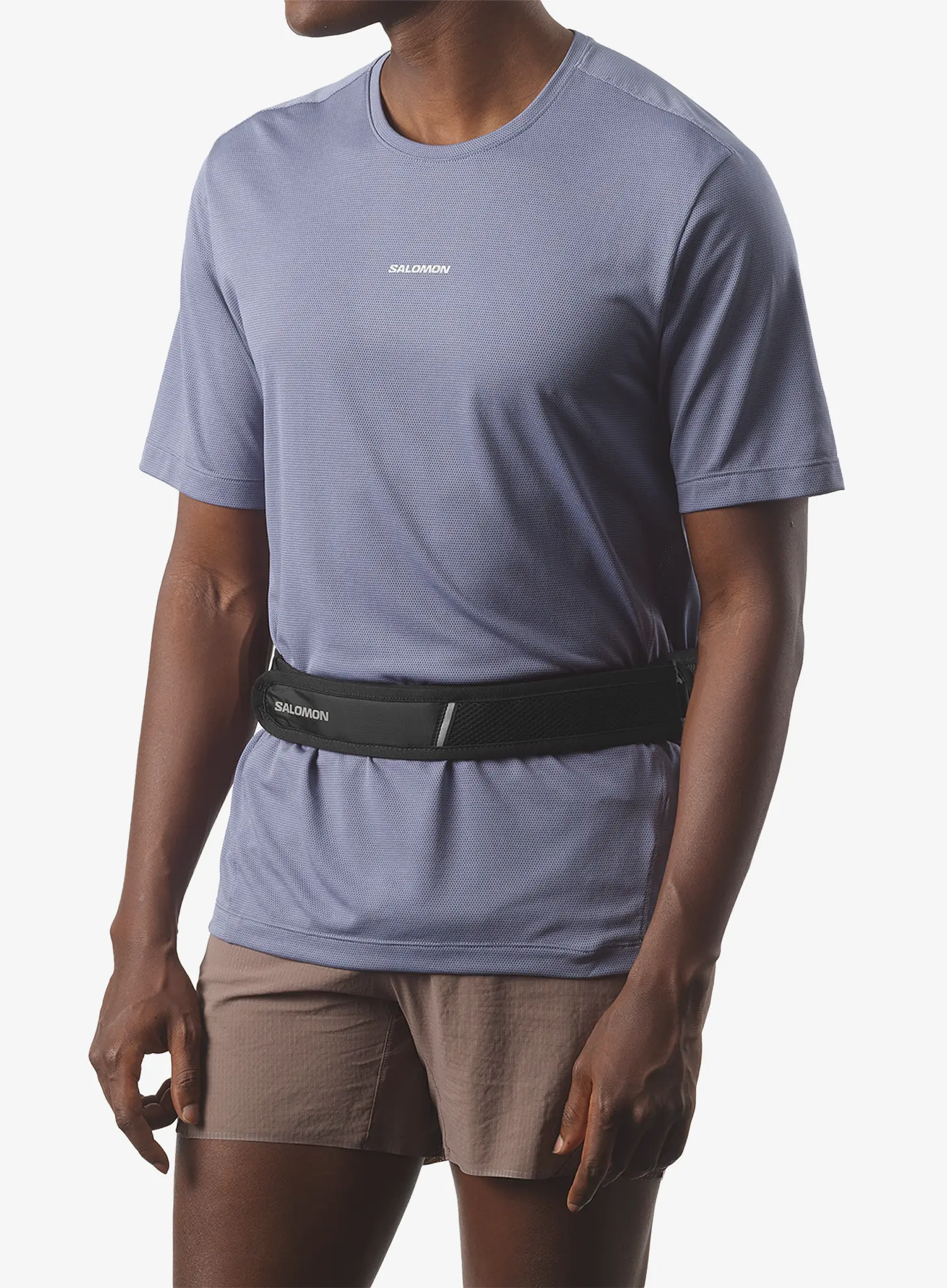 Centura alergare Salomon Cross Belt 1 Bottle - ebony/black