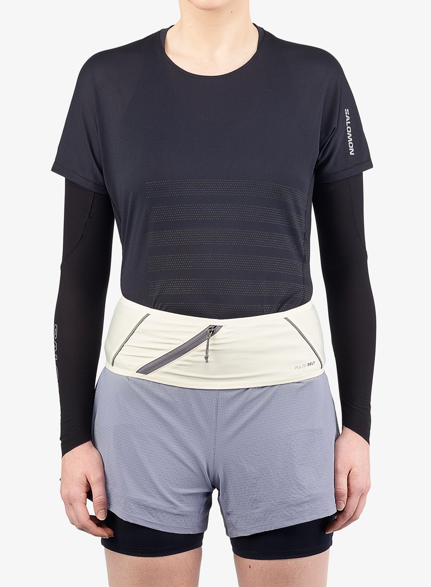 Centura alergare Salomon Pulse Belt - icicle/castelrock