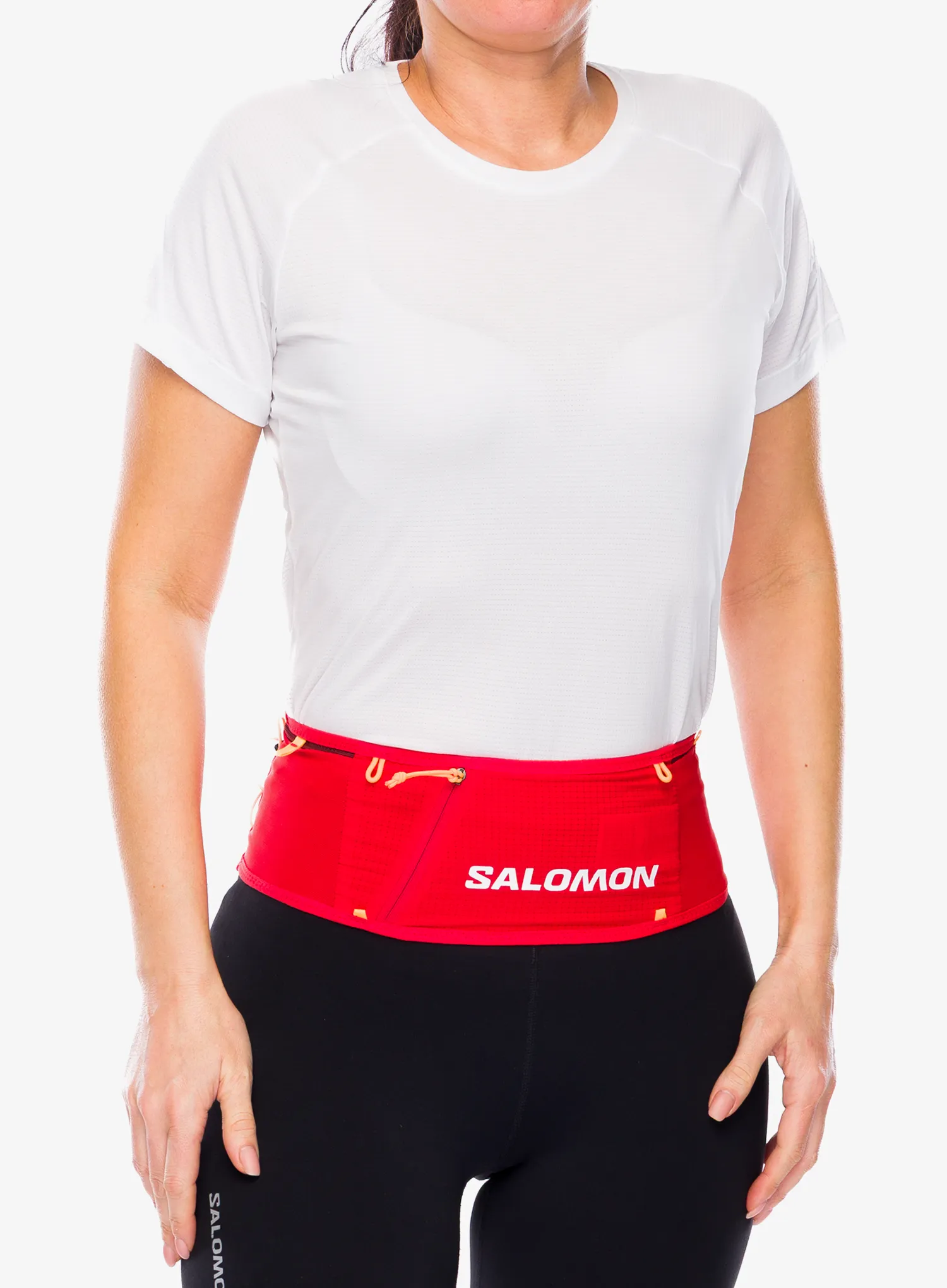 Centura alergare Salomon S/Lab Belt - fiery red/andorra/orange