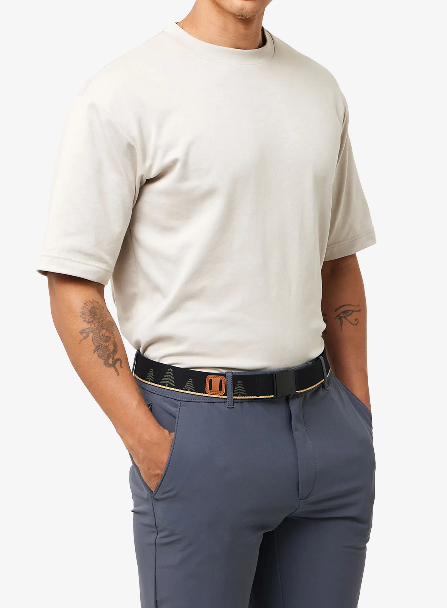 Curea pantaloni Arcade Blackwood - black/sand