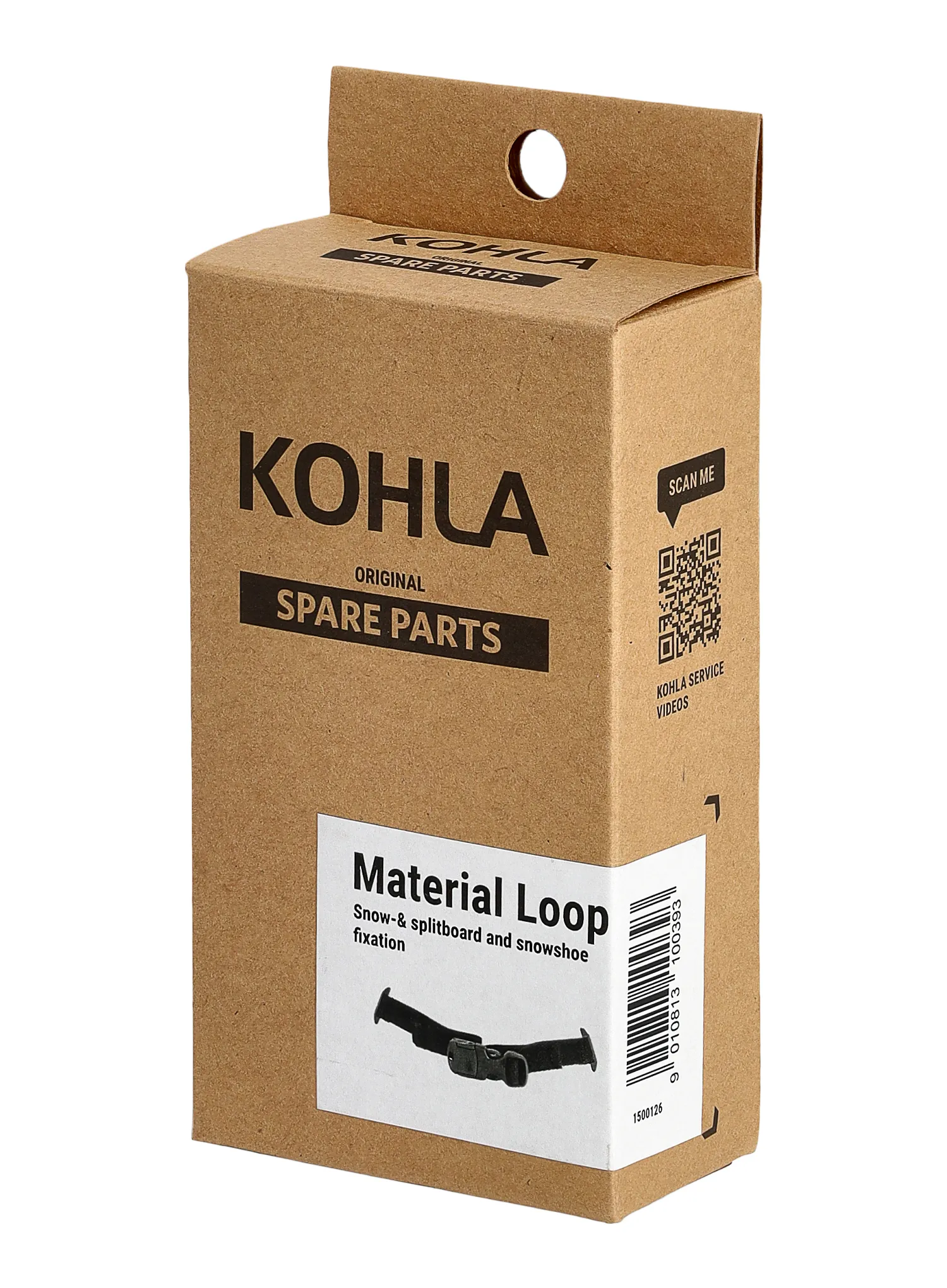 Curele schi de tură Kohla Material Loop - black