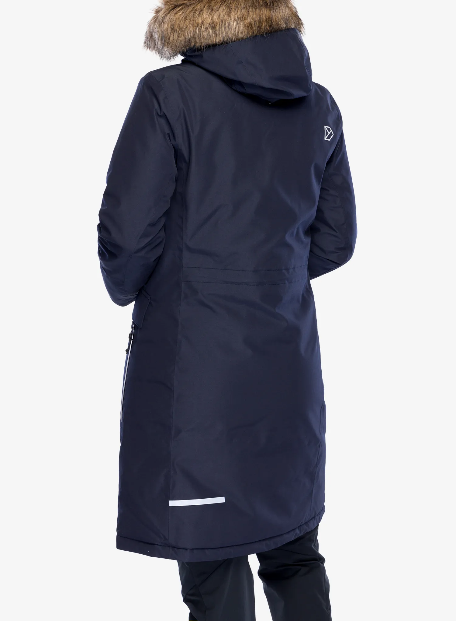 Scurta lunga de iarna femei Didriksons Erika Parka 3 - dark night blue
