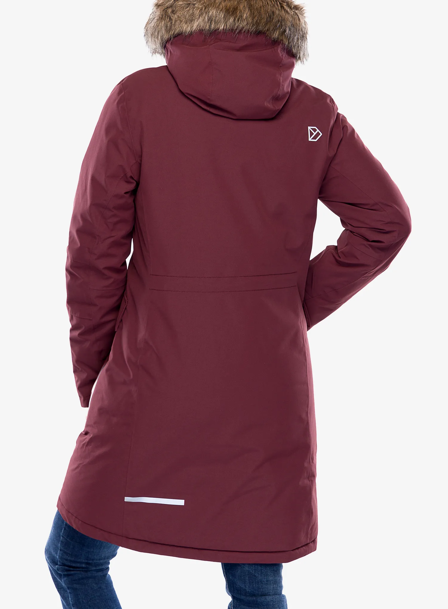 Geaca de iarna femei Didriksons Erika Parka 3 - old rust