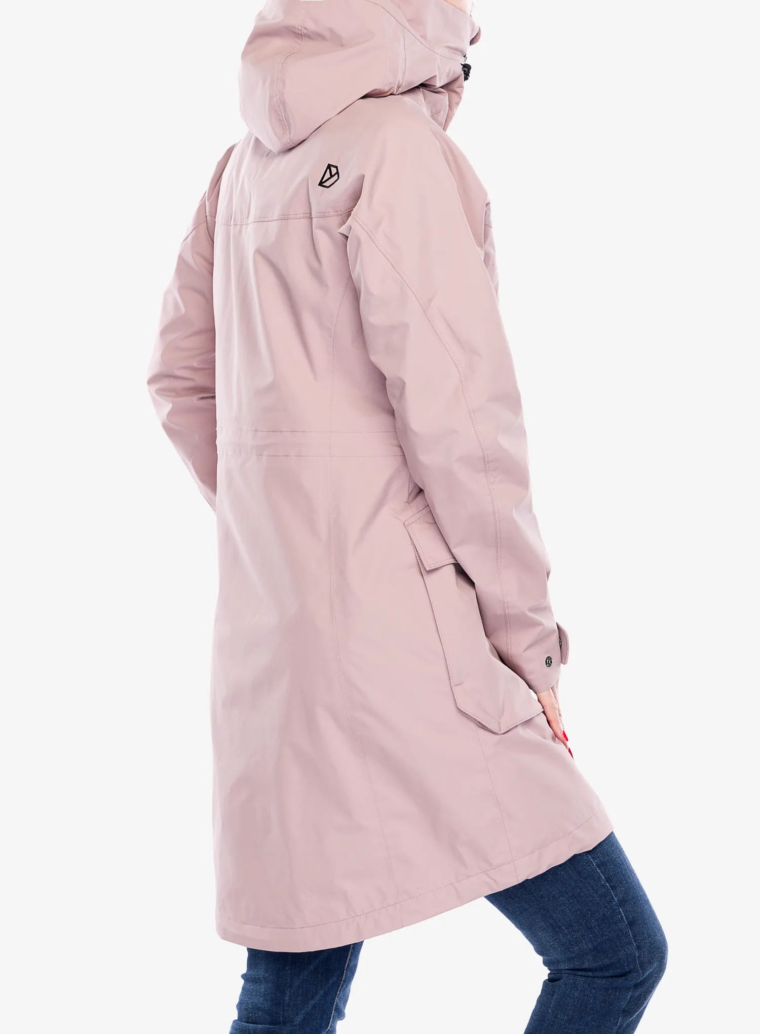 Scurta de ploaie femei Didriksons Thelma Parka 10 - oyster lilac