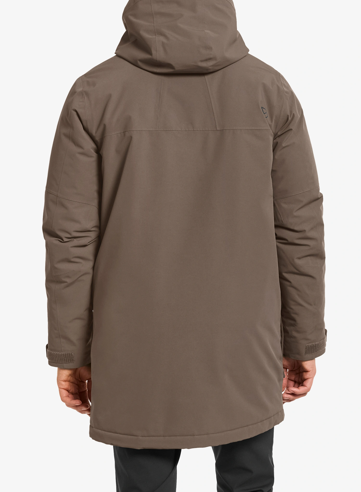 Geaca izolată Didriksons Drew Parka 8 - mocha brown