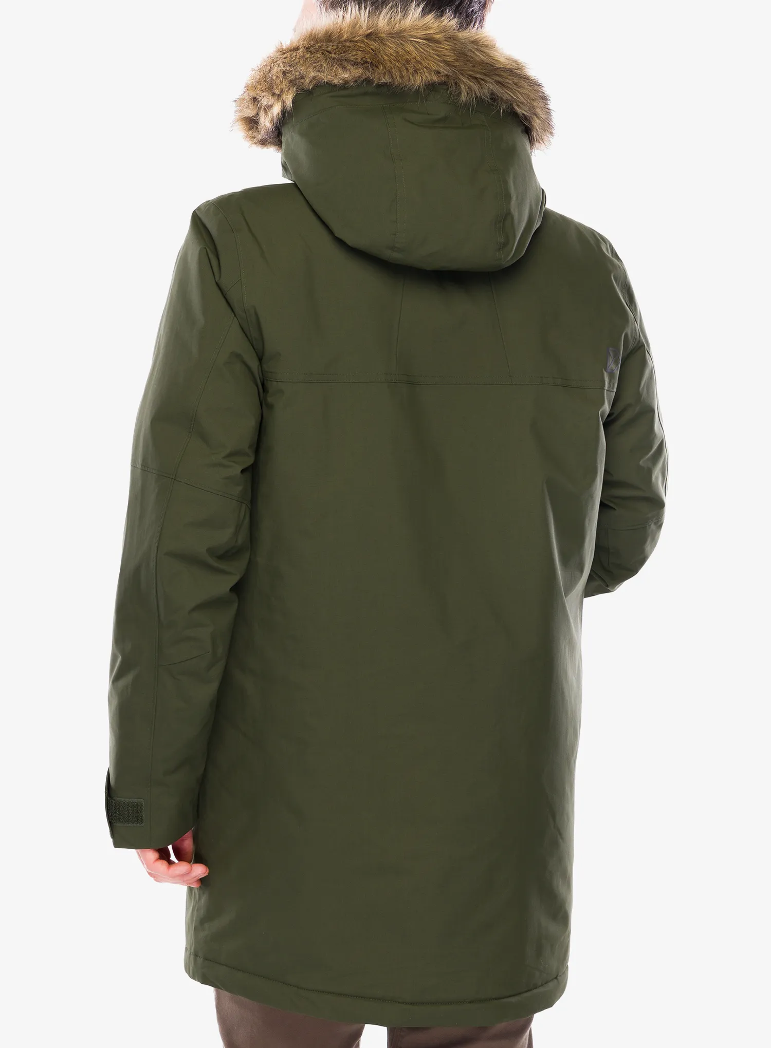 Geaca izolată Didriksons Rick Parka - deep green