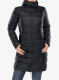 Palton matlasat femei Turbat Odda 2 - jet black