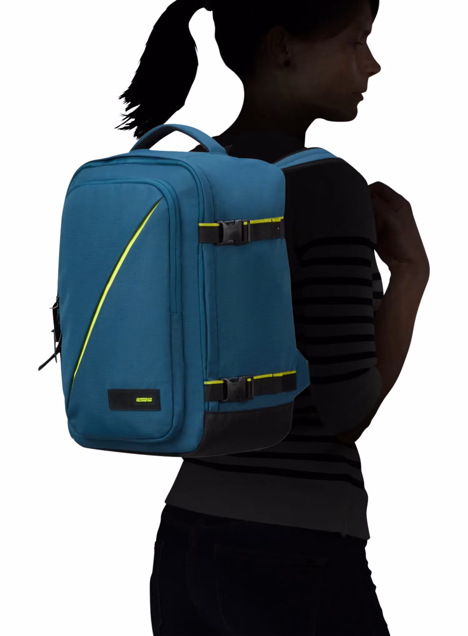 Rucsac pentru avion American Tourister Take2cabin S - harbor blue