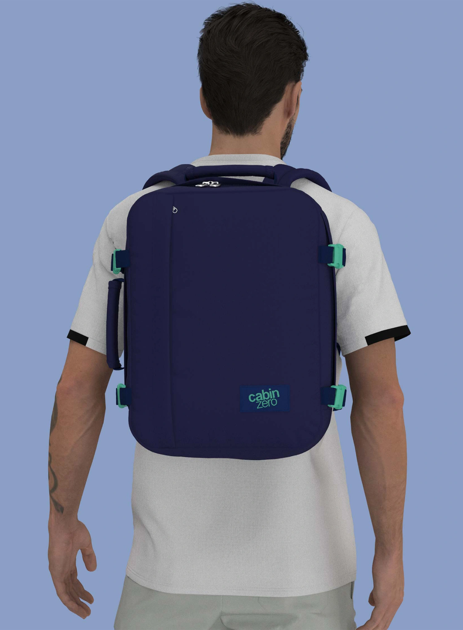 Rucsac pentru avion CabinZero Classic 28 L - deep ocean