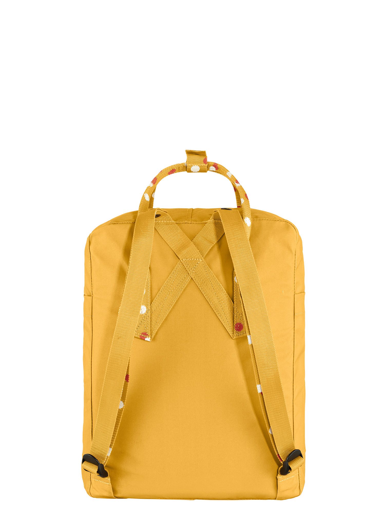 Rucsac Fjallraven Kanken - ochre/confetti pattern