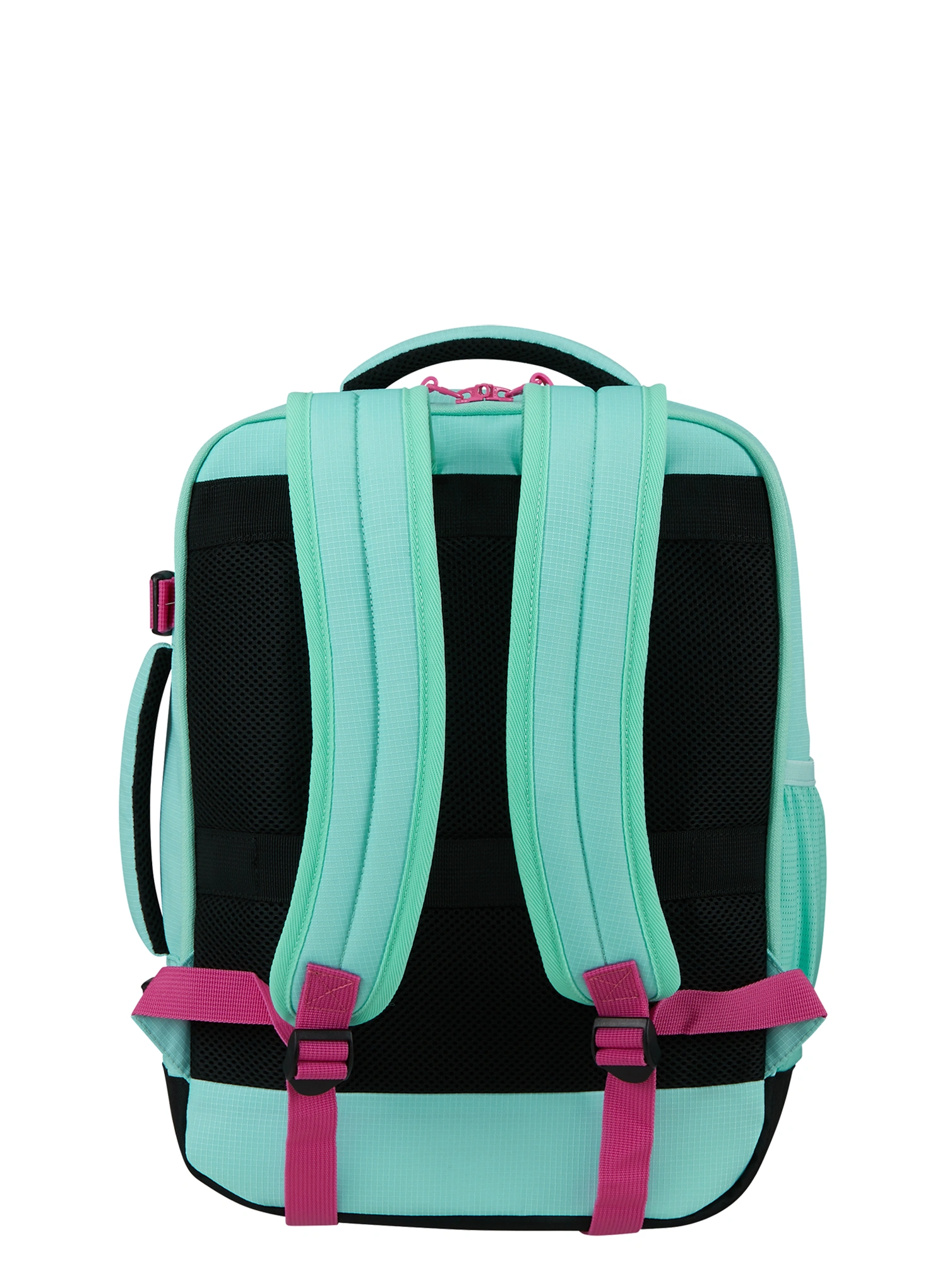 Rucsac de cabină American Tourister Take2Cabin S/M - jelly mint/electric fuchsia