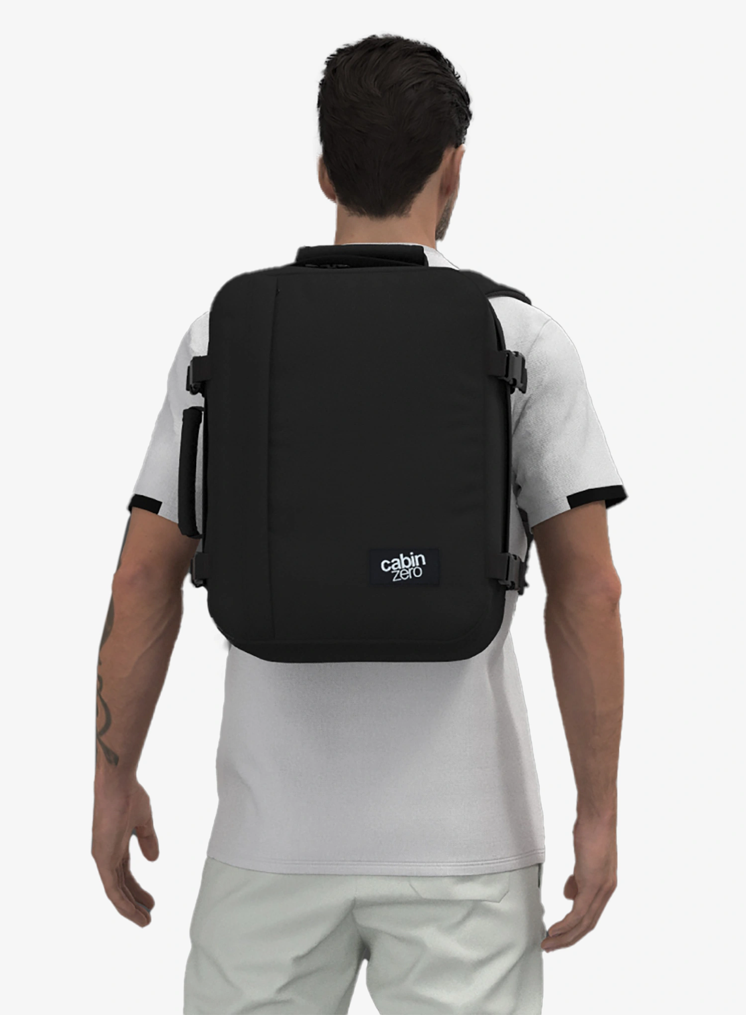 Rucsac de cabină CabinZero Classic 28 L - absolute black