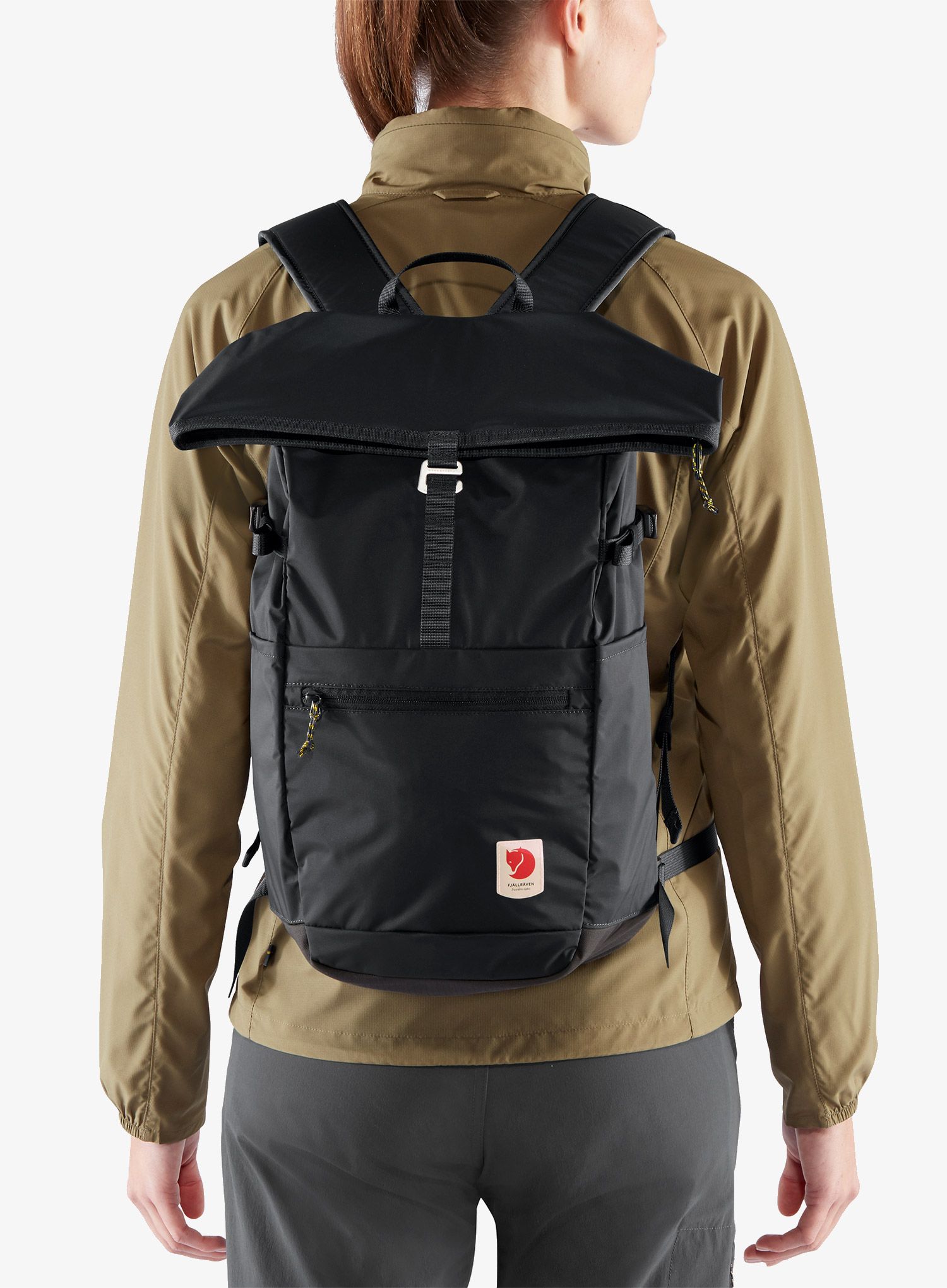 Rucsac de oras Fjallraven High Coast Foldsack 24 - black