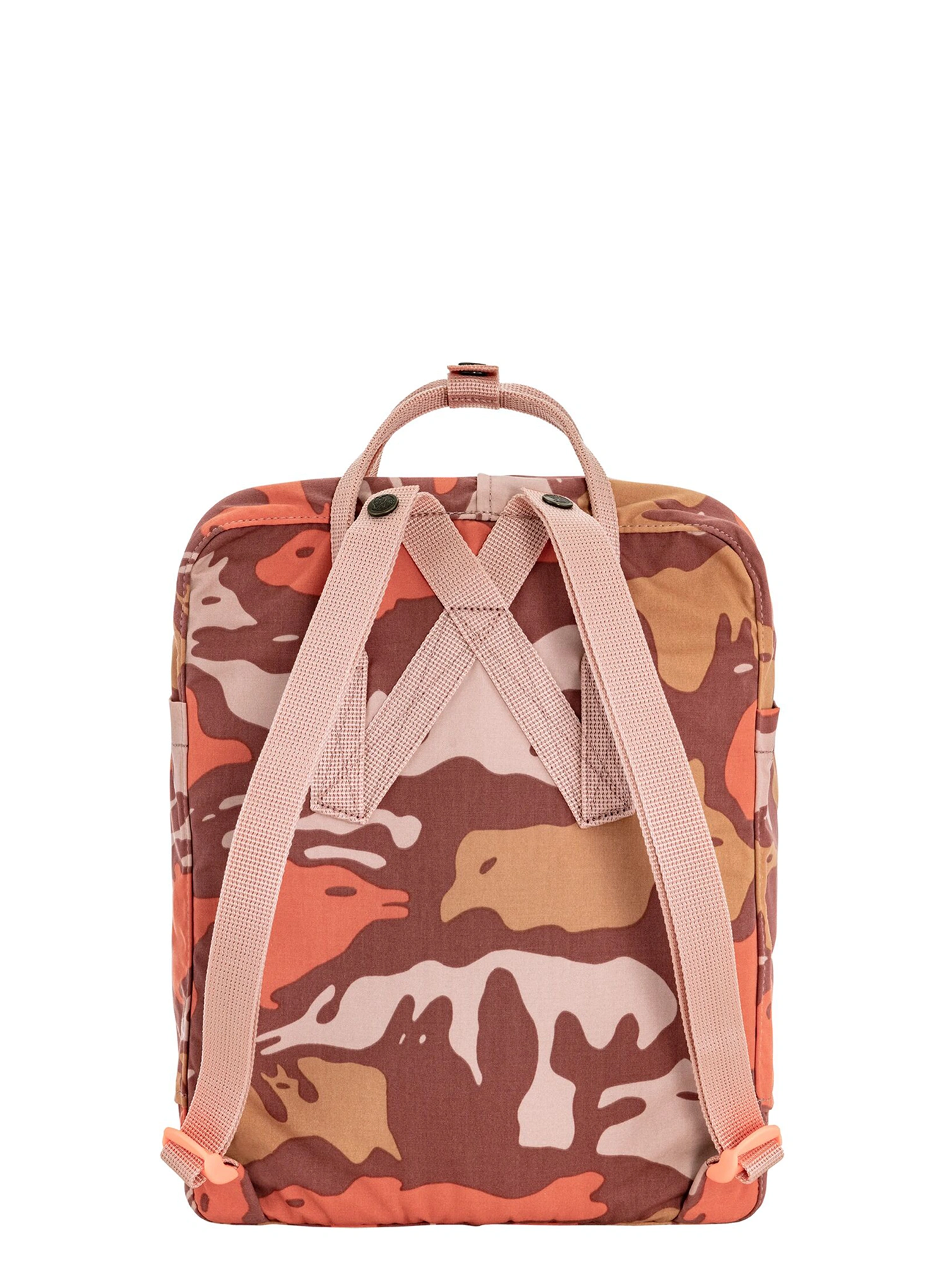 Rucsac de oras Fjallraven Kanken Graphics - chalkrose/hidden animals