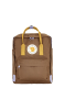 Rucsac de oras Fjallraven Kanken Koncept - khaki dust/kantarell