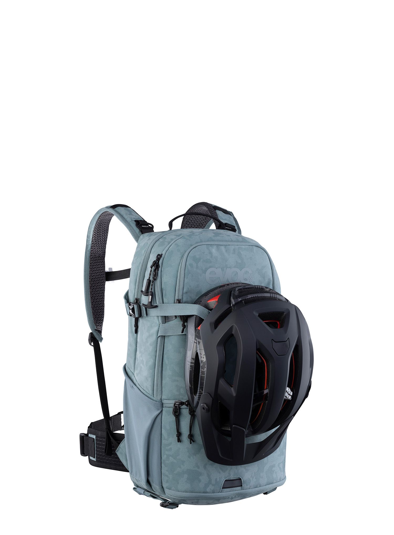 Rucsac ciclism Evoc Stage Capture 16 - steel