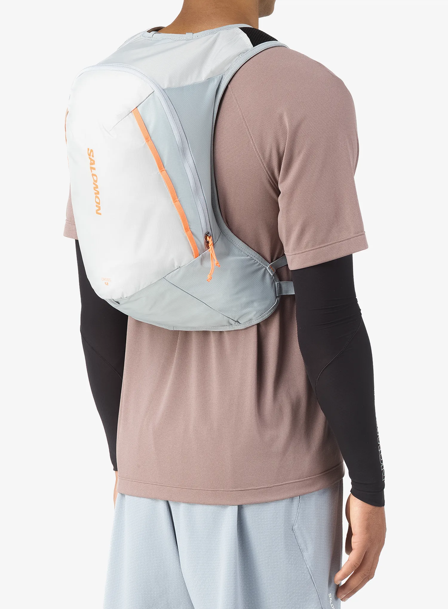 Rucsac Salomon Cross 12 -  gray violet/quarry/nectarine