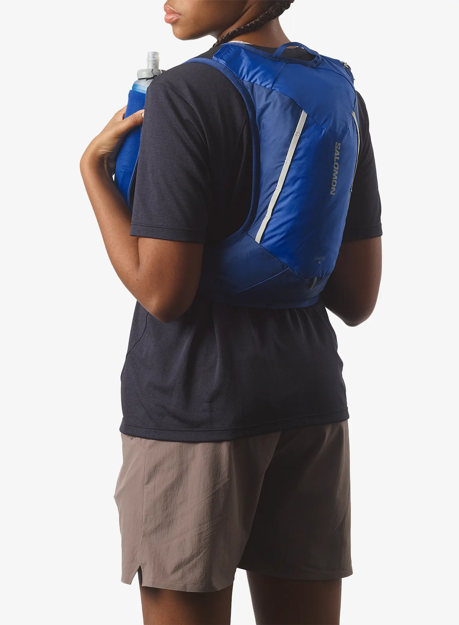 Rucsac Salomon Cross 4 - blue/limoges/lunar rock