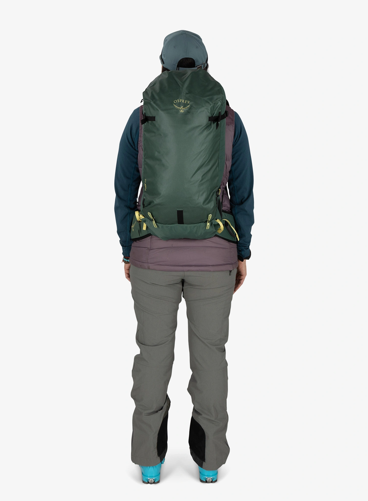 Rucsac schi de tura Osprey Firn 28 - tundra green