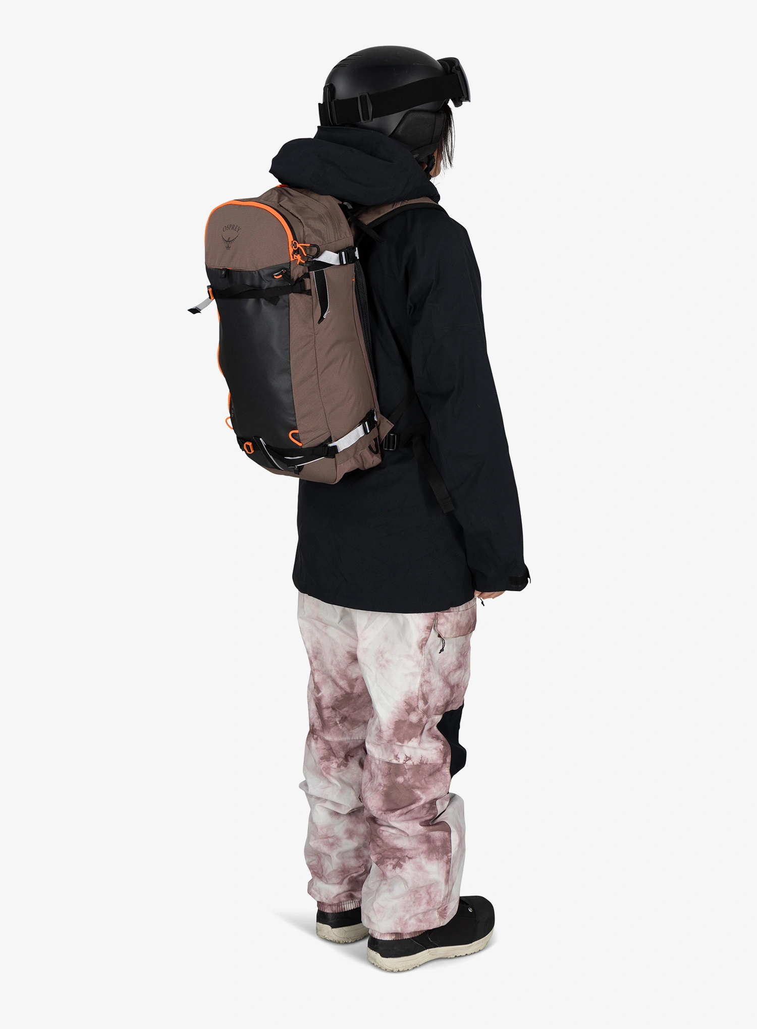 Rucsac schi de tura Osprey Sopris 25 - magma brown/raven black