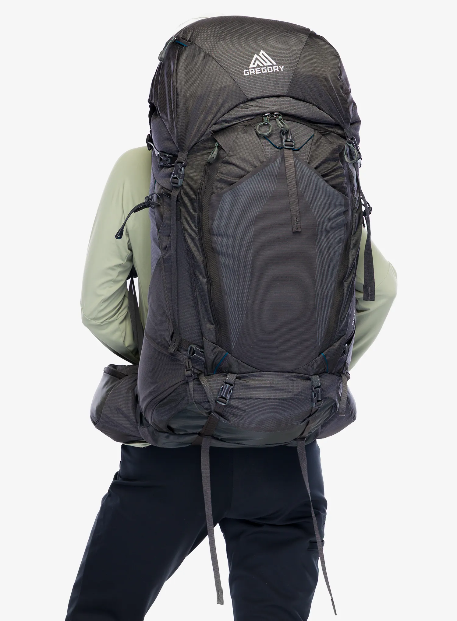 Rucsac trekking femei Gregory Deva 60 - fog grey