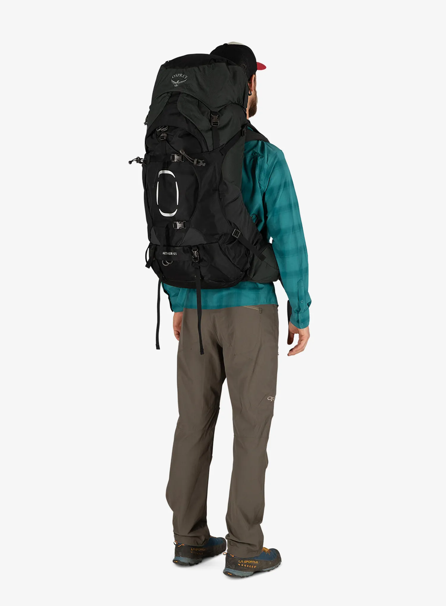 Rucsac trekking Osprey Aether 65 - black