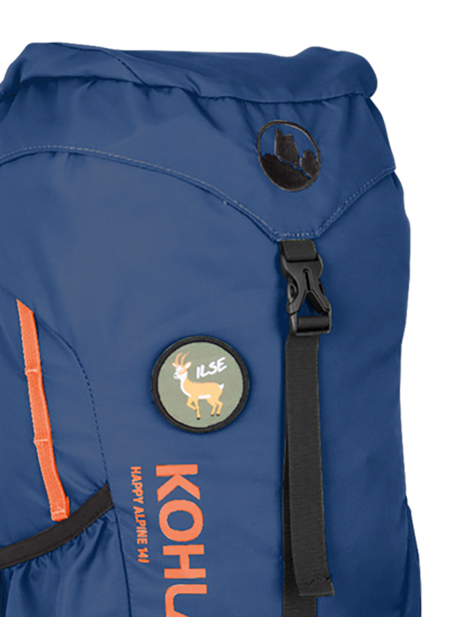 Rucsac drumetie copii Kohla Happy Alpine 14L - navy peony/red orange