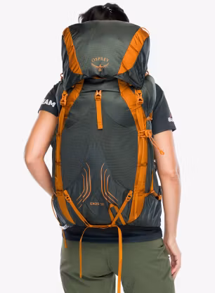 Rucsac drumetie Osprey Exos 38 - dark charcoal