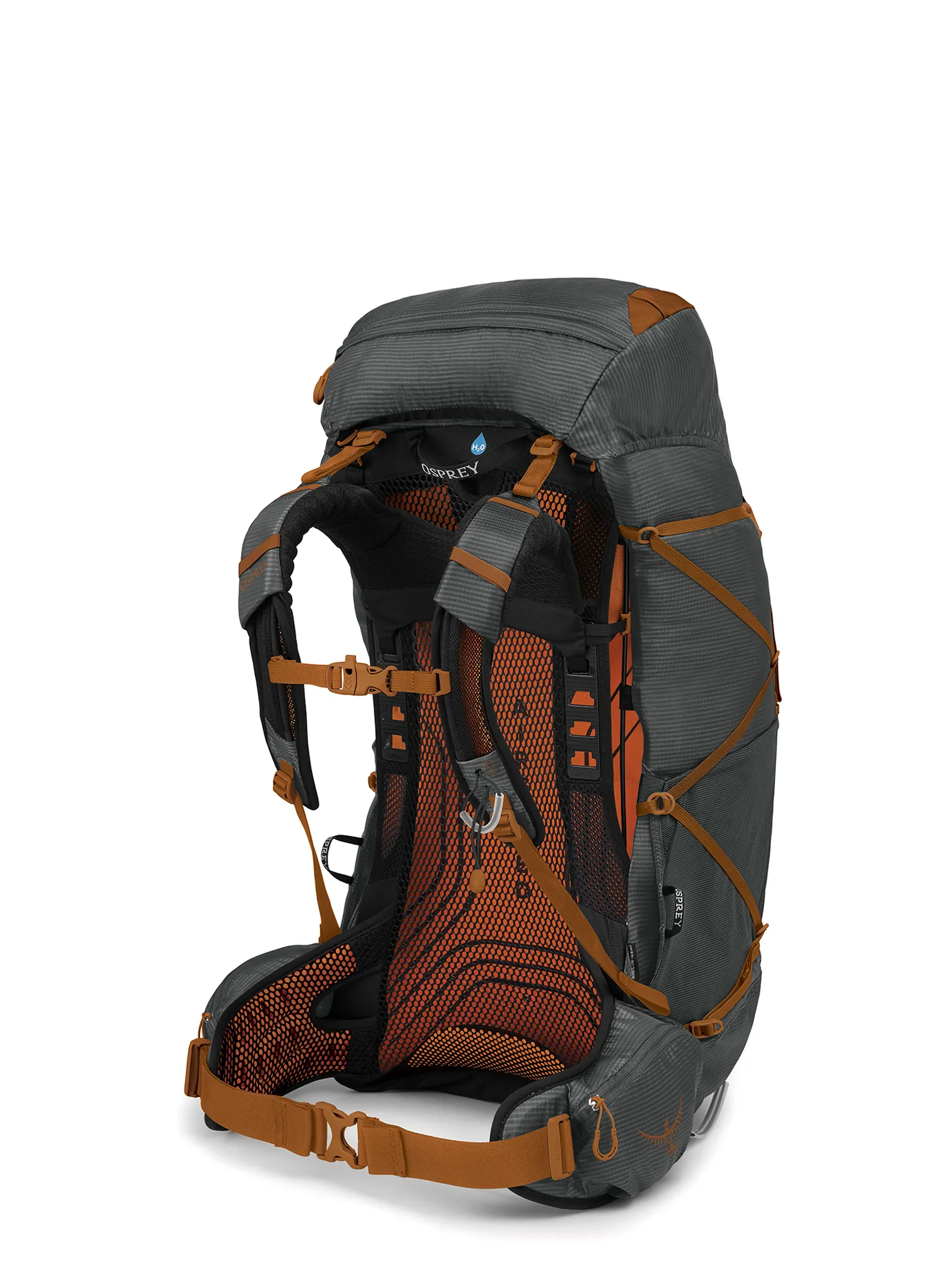 Rucsac drumetie Osprey Exos 58 - dark charcoal grey