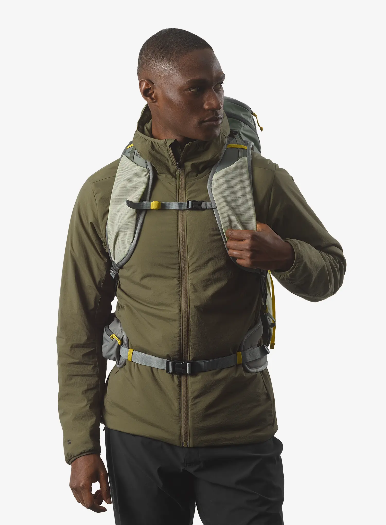 Rucsac drumetie Salomon Aerotrek 30 - sage/seagrass/iron