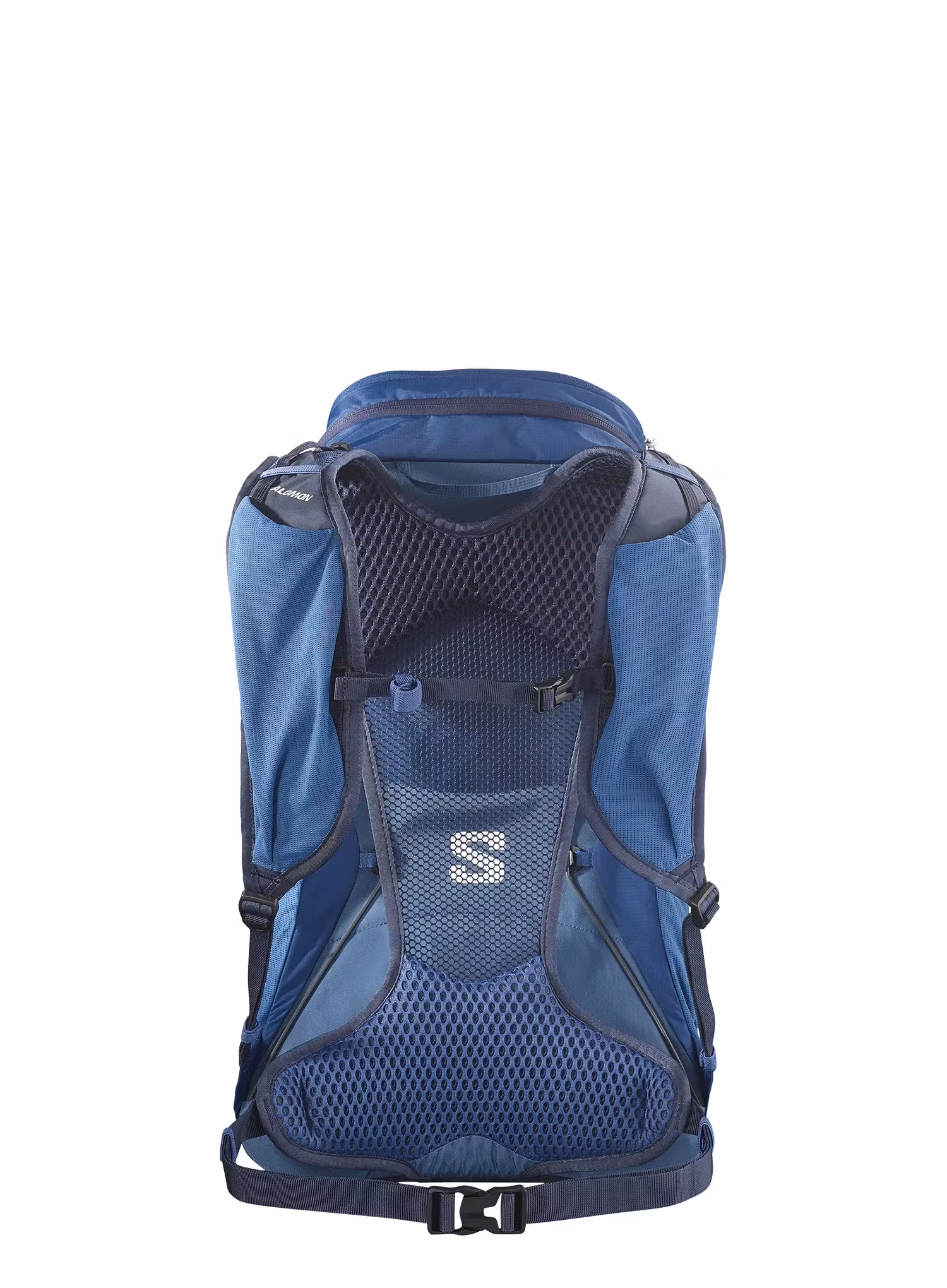 Rucsac drumetie cu plasa Salomon Aerotrek 20 - poseidon/black iris/blue