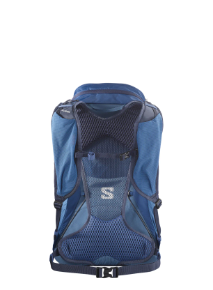 Rucsac drumetie cu plasa Salomon Aerotrek 20 - poseidon/black iris/blue