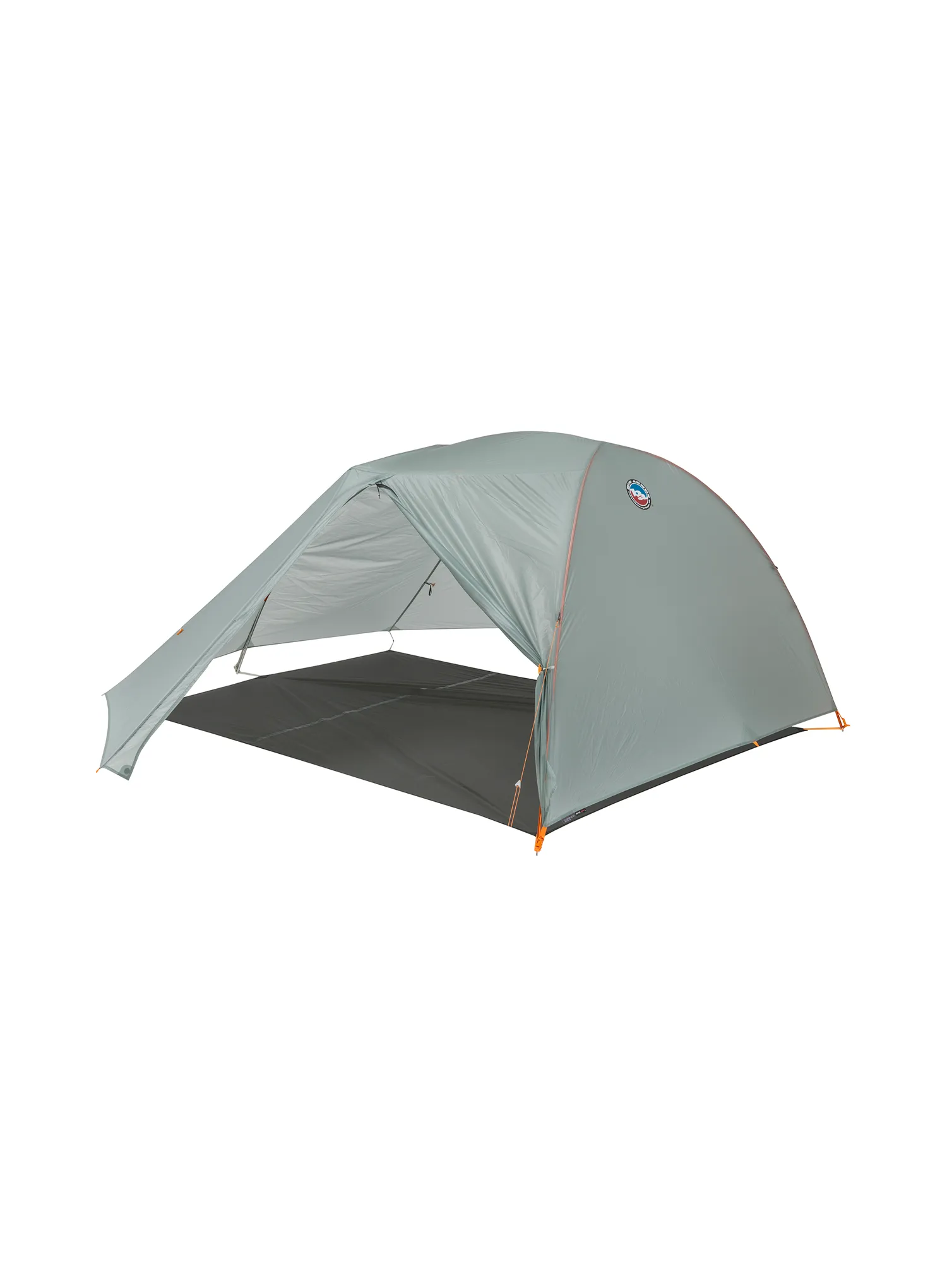 Folie de sol cort Big Agnes Footprint Tiger Wall Ul2 Bikepack - asphalt