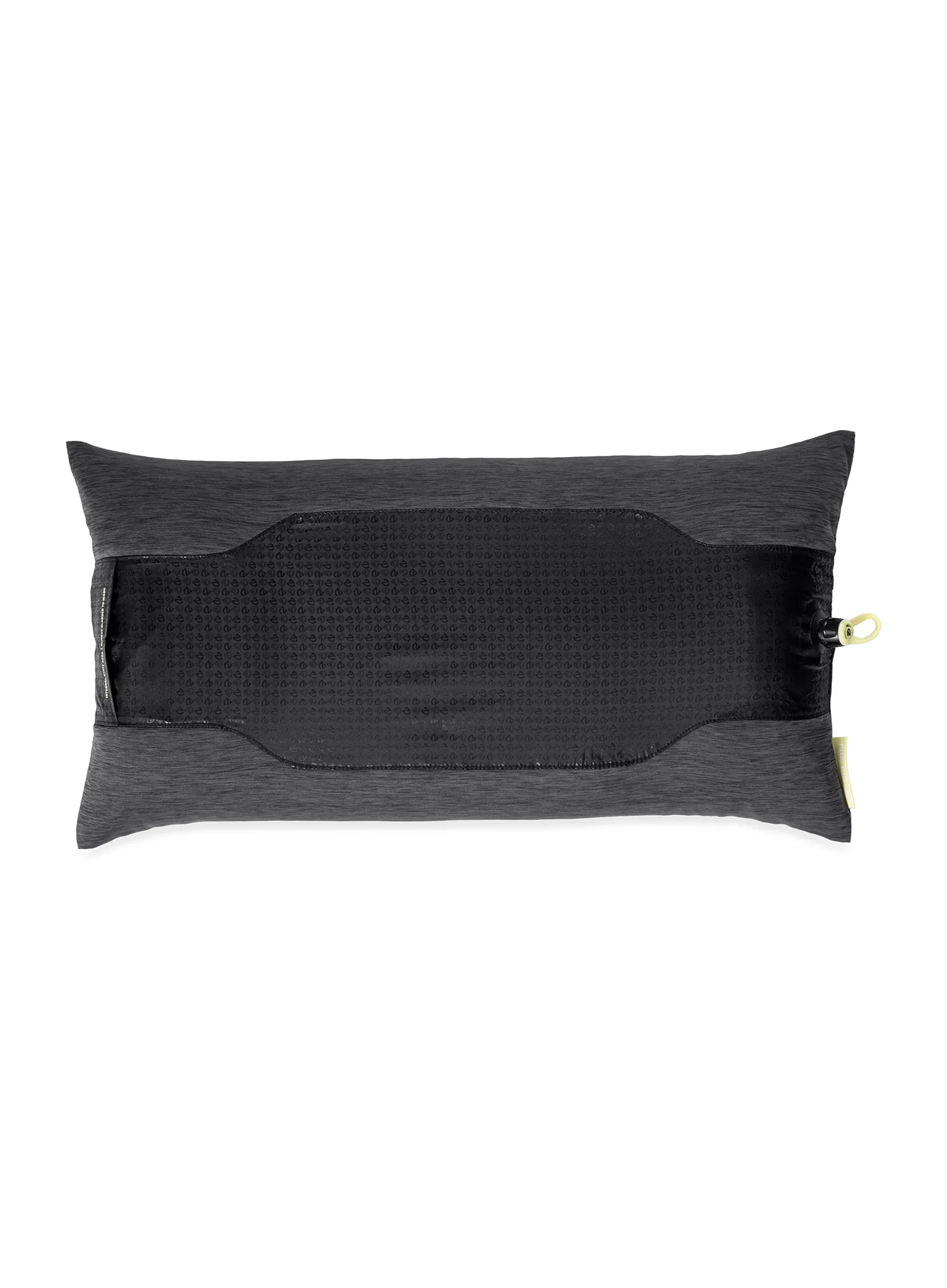 Pernă gonflabilă Nemo Fillo Elite Wide - black pearl/citron