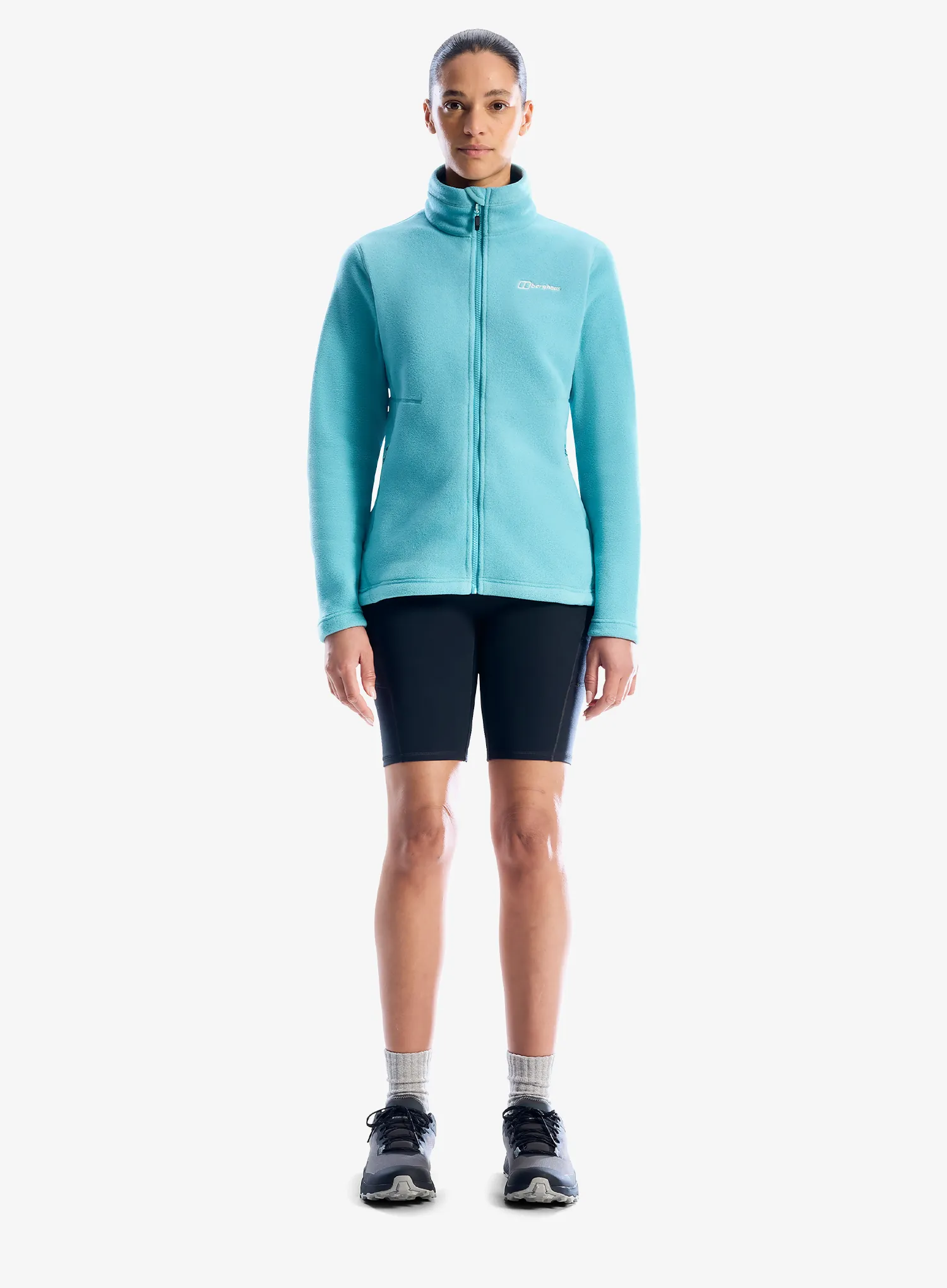 Fleece femei Berghaus Prism PT InterActive Jacket - calgary blue