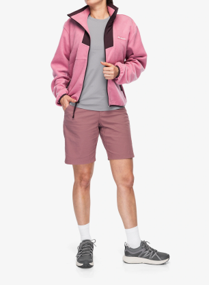 Fleece femei Columbia Sequoia Grove Full Zip Fleece - rosette/moonvista