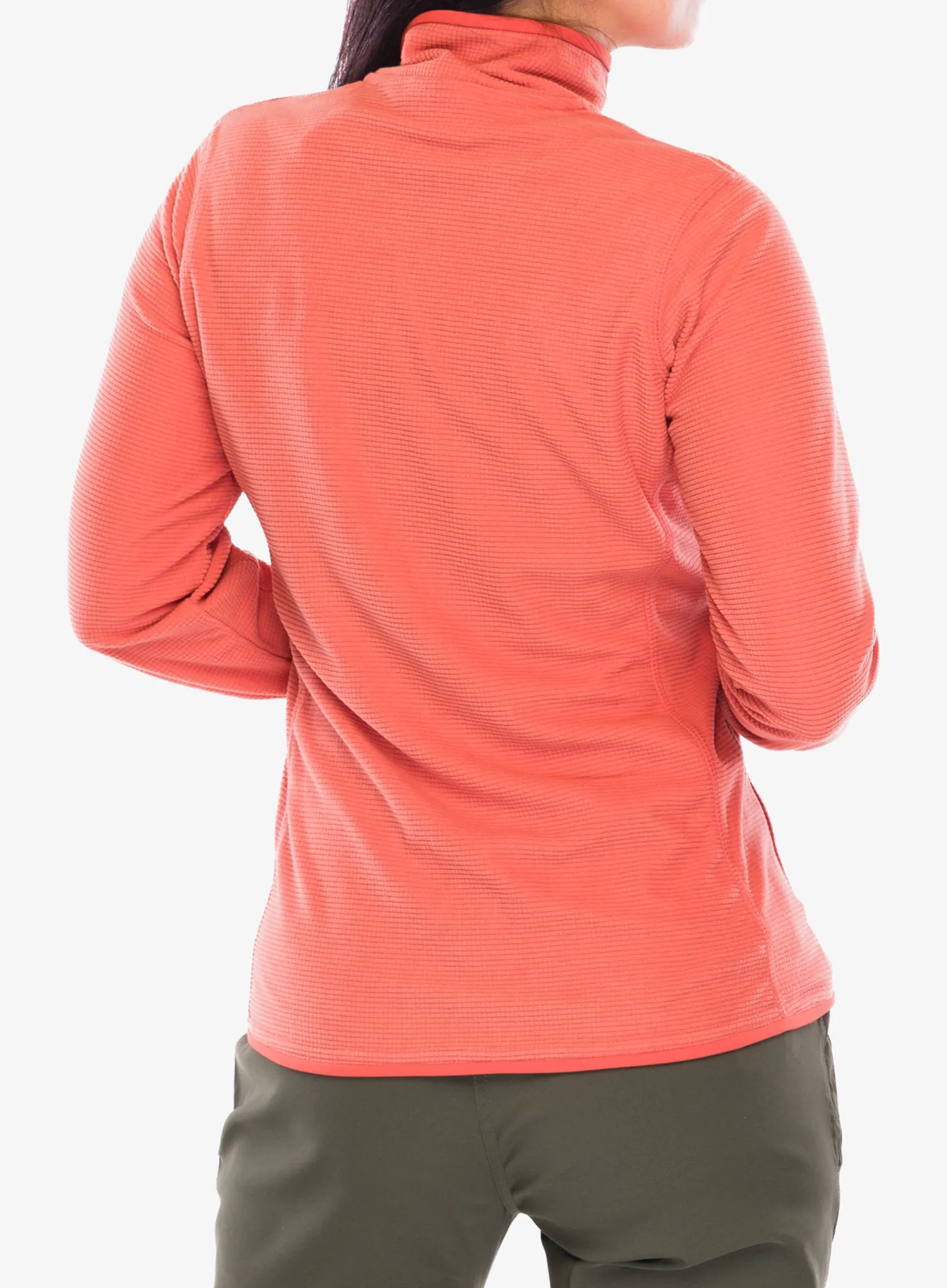 Fleece femei Craghoppers NosiLife Anya Jacket - red sandstone