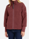 Fleece femei Didriksons Mella Full Zip 3 - old rust