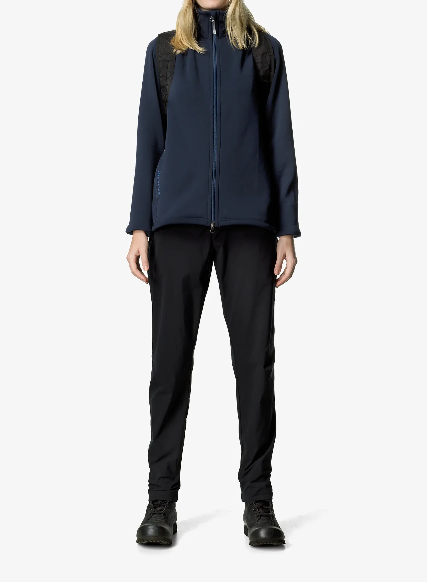 Fleece femei Houdini Power Up Jacket - blue illusion