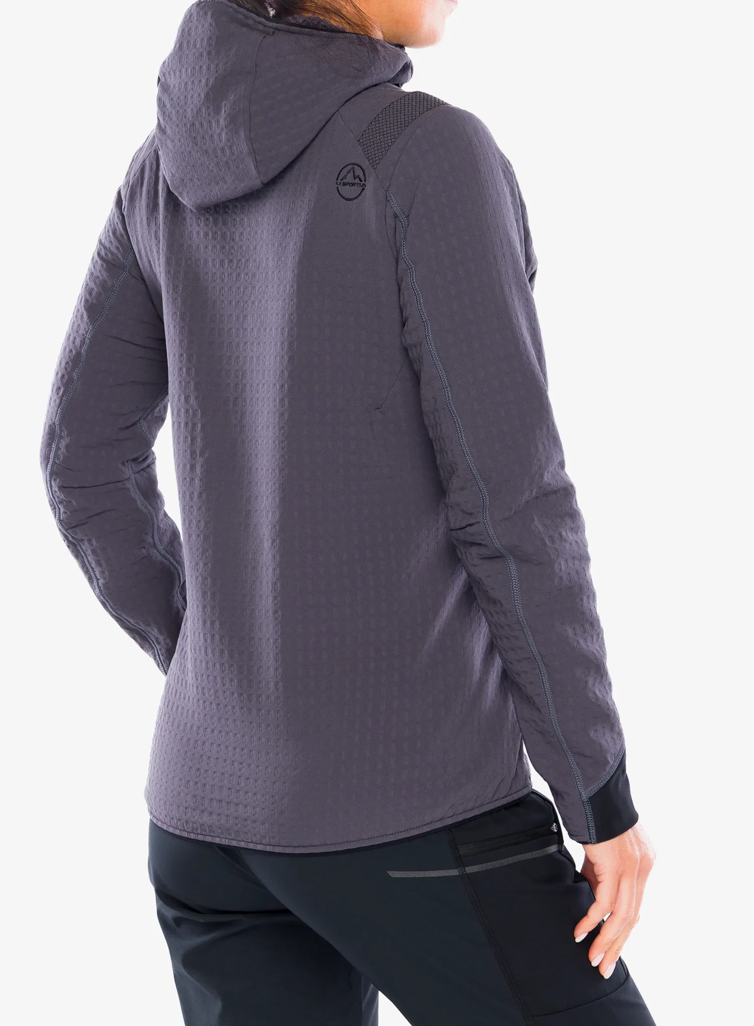Fleece femei La Sportiva Bristen Thermal Hoody - onyx/chalk
