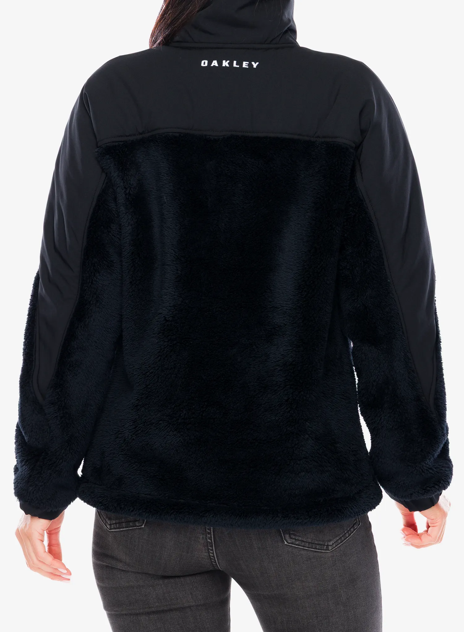 Fleece femei Oakley Mountain Fire Sherpa - blackout