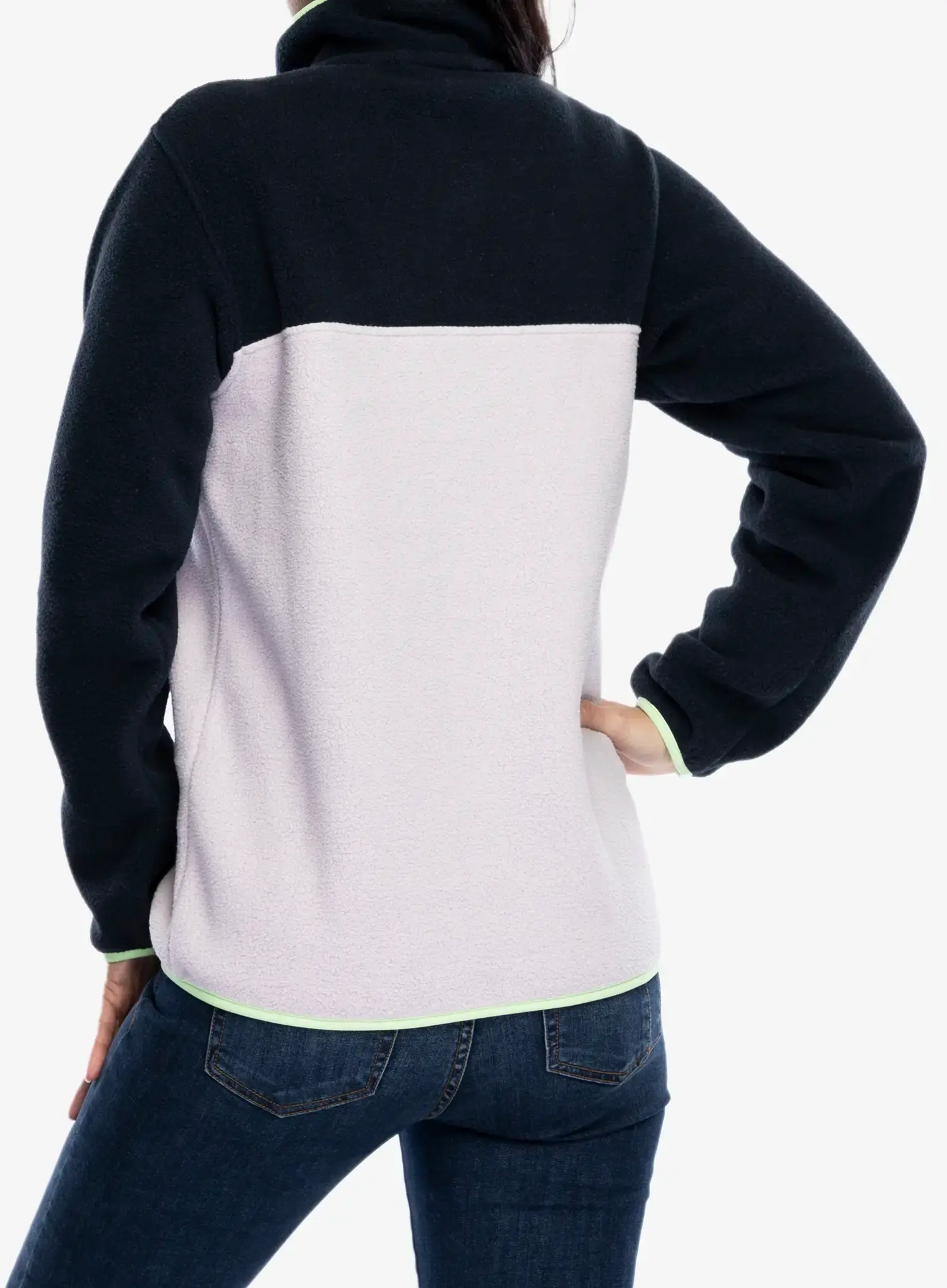 Fleece femei Patagonia Lightweight Synch Snap-T Pullover - echo purple