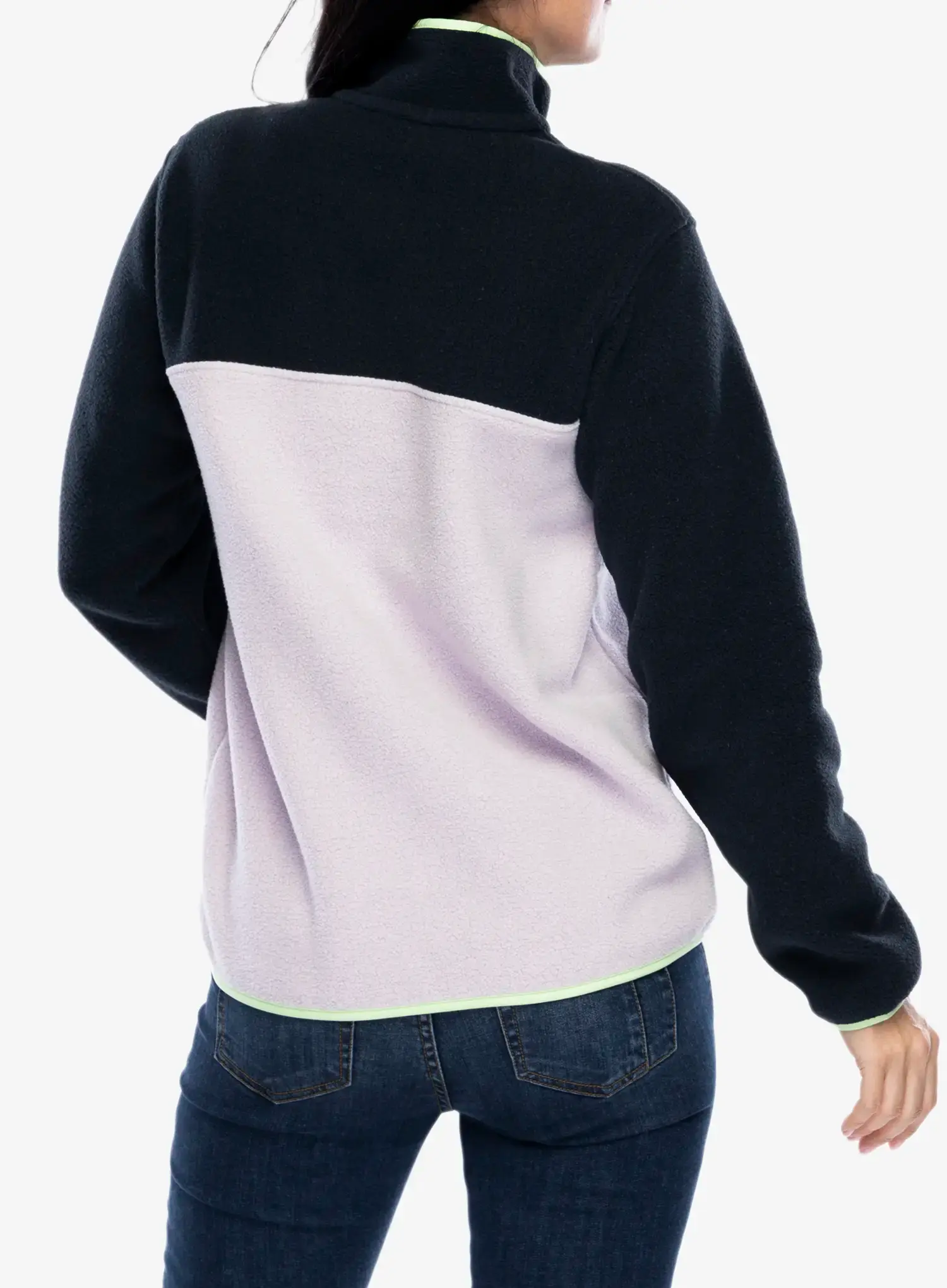Fleece femei Patagonia Lightweight Synch Snap-T Pullover - echo purple