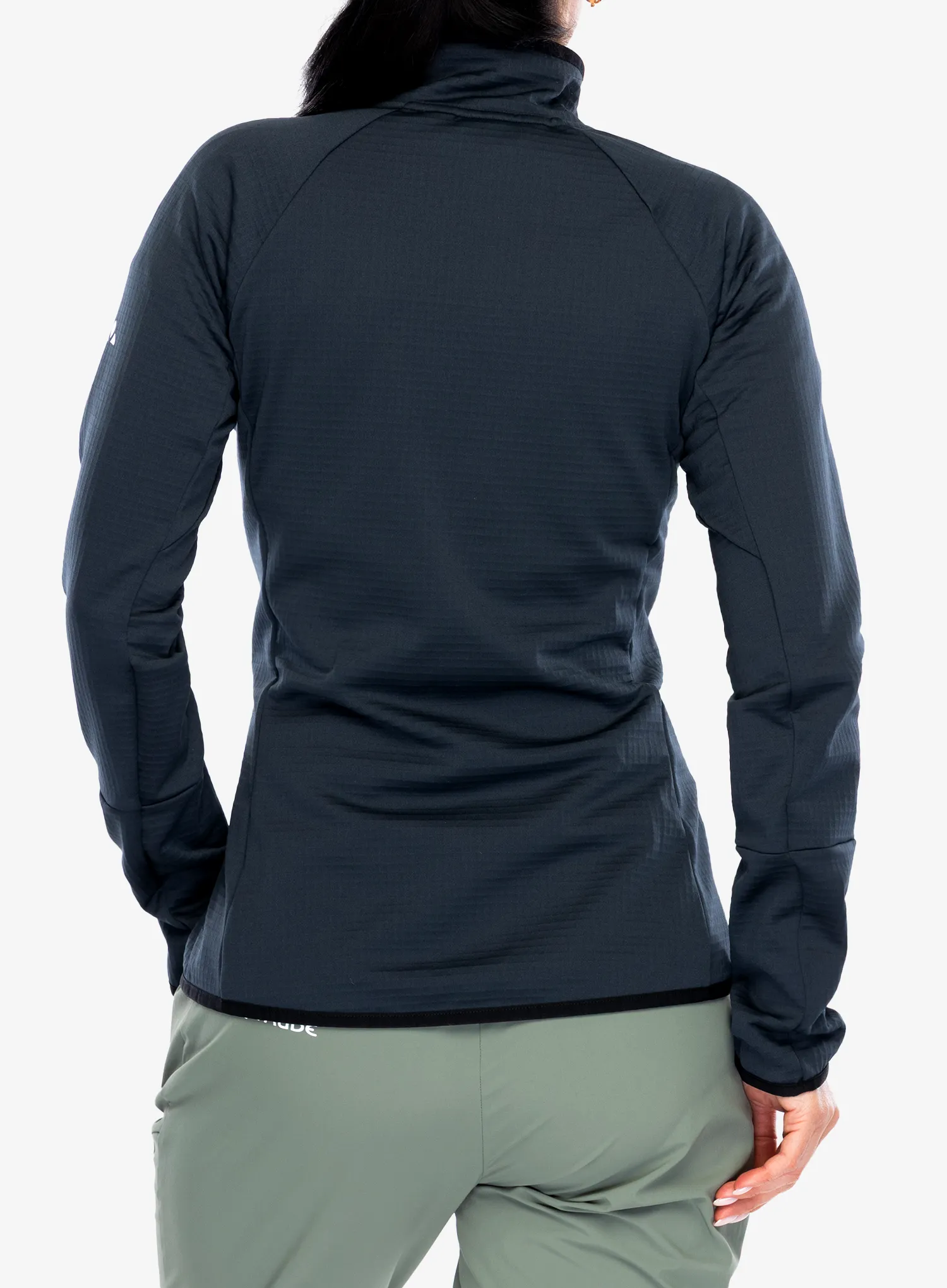 Fleece femei Vaude Monviso Fleece FZ Jacket II - black/black
