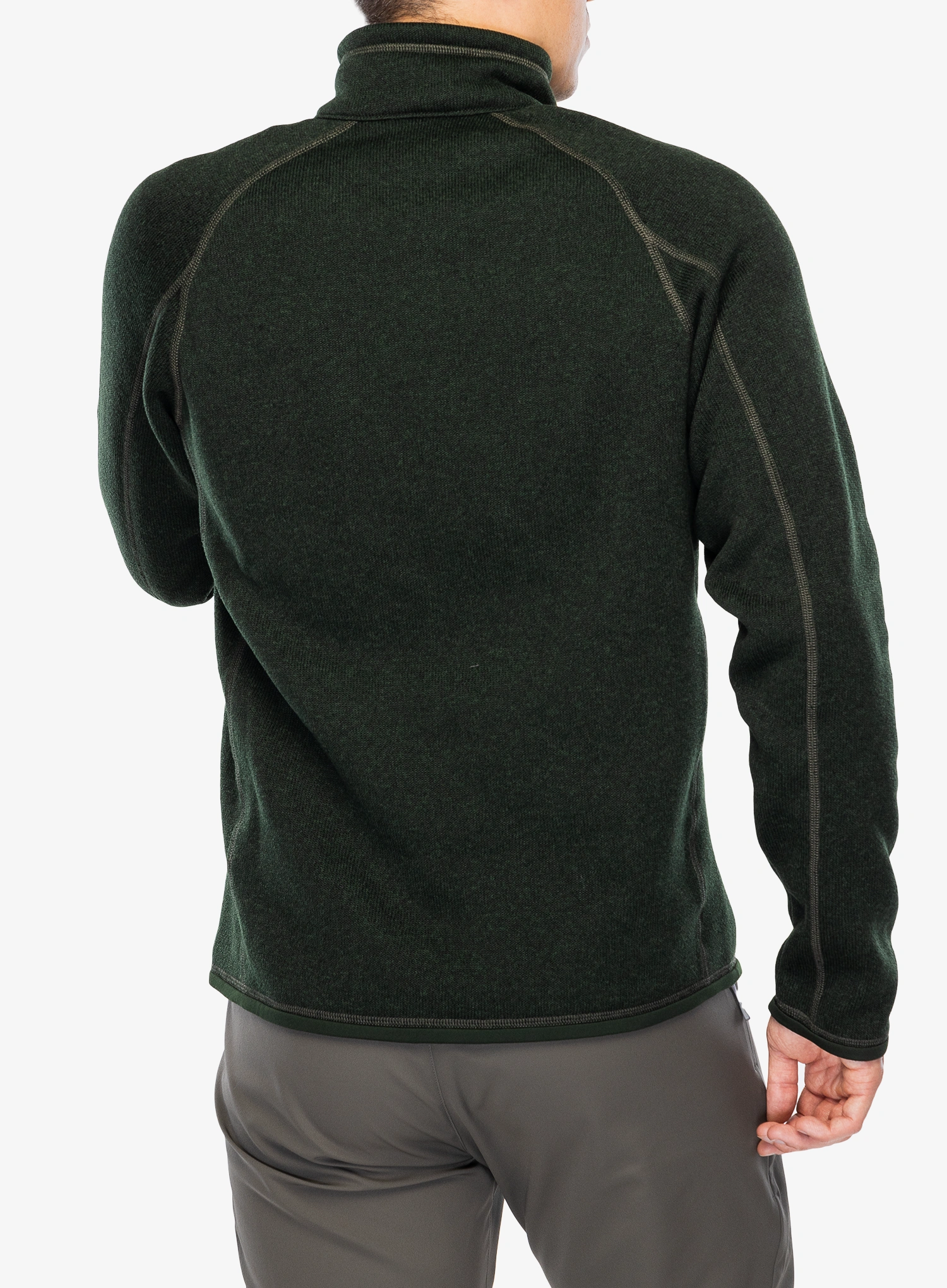Fleece Patagonia Better Sweater 1/4 Zip - old growth green
