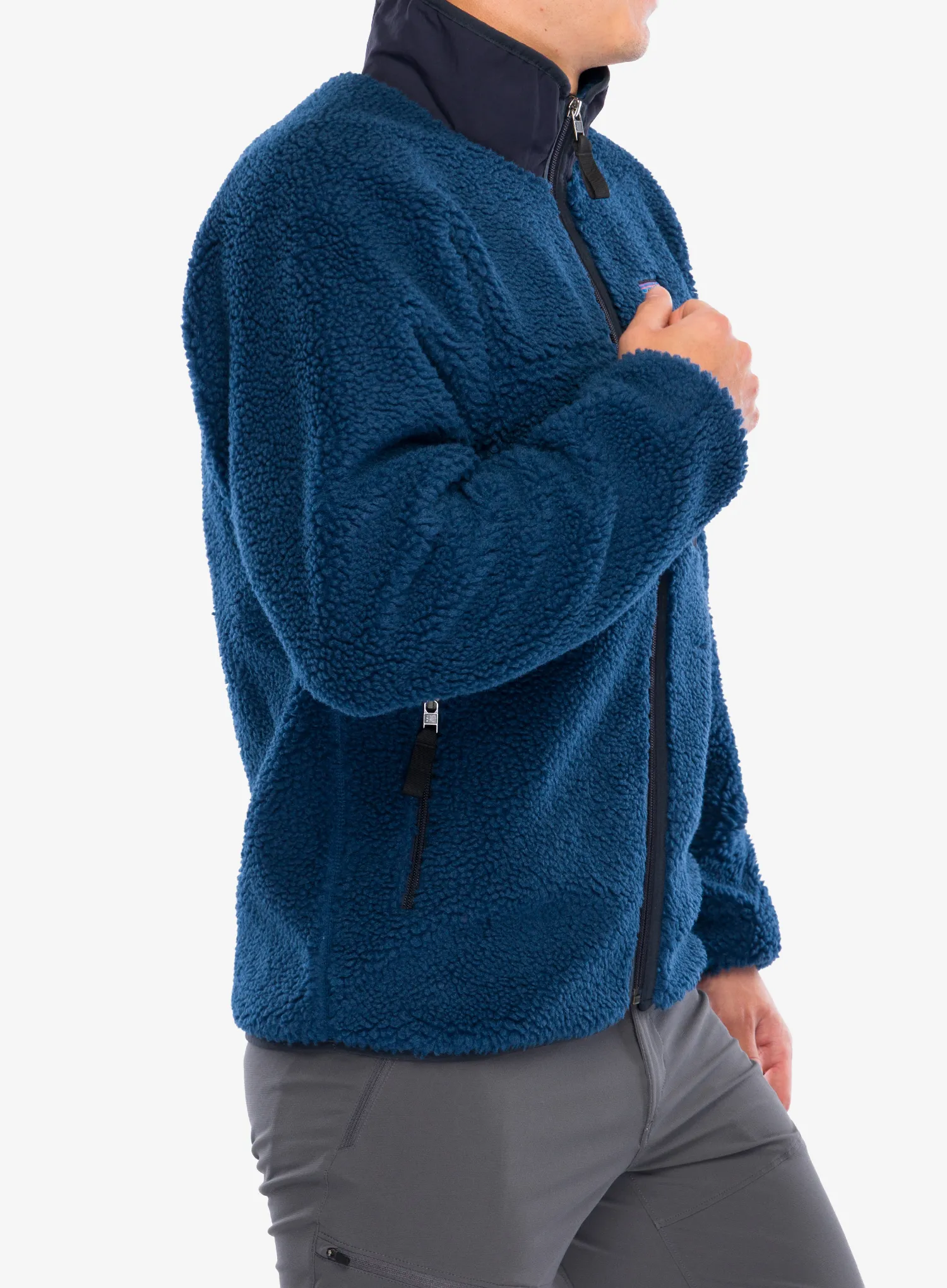 Fleece Patagonia Classic Retro-X Jacket - clement blue