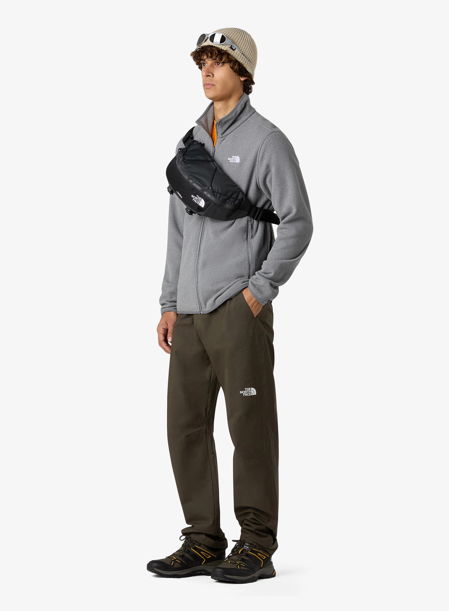 Fleece The North Face Glacier Fleece Jacket - tnf mid grey heather