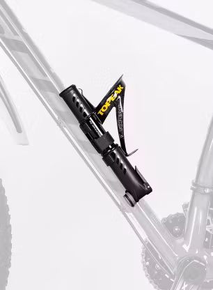 Pompă bicicletă Topeak Mountain DA - black